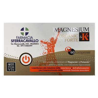 Magnesium Organic forte e K+ 60cpr